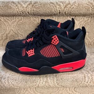 Nike Black and Red Sneakers